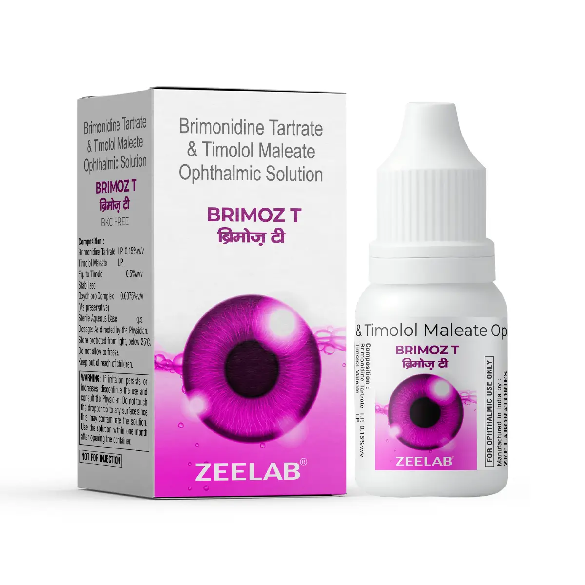 Brimoz T Eye Drops