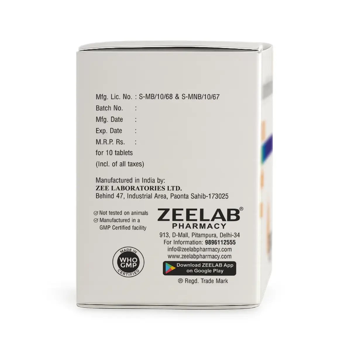  Brozee NAC Effervescent Tablet Sugar Free