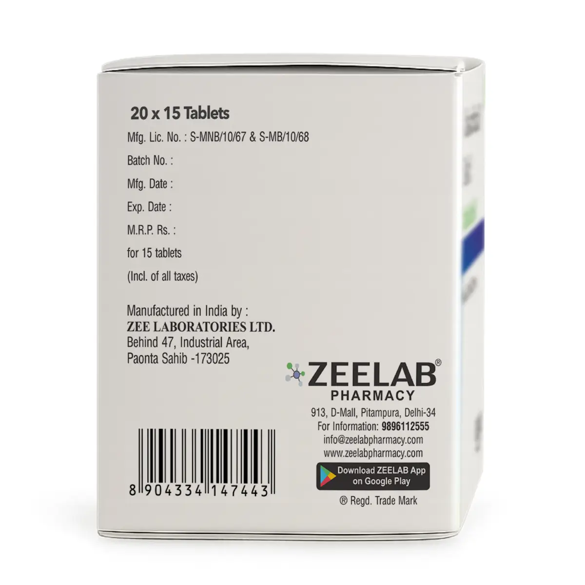 Calvirich Calcium 500 Tablet