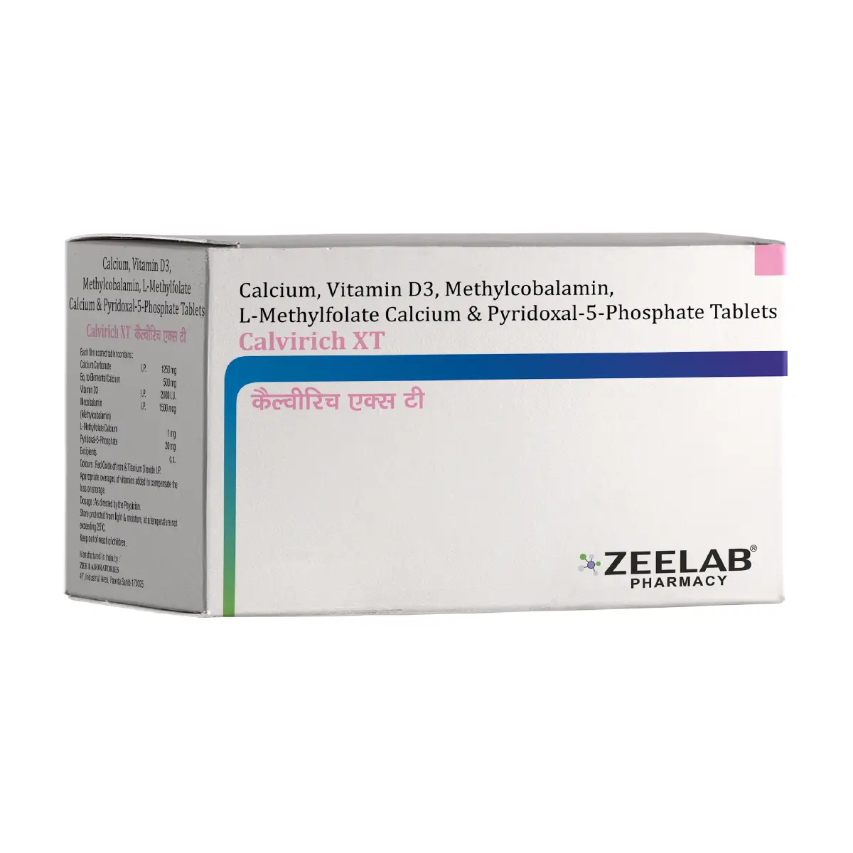 Calvirich XT Tablet | Calcium, Vitamin D3 & B12 for Strong Bones
