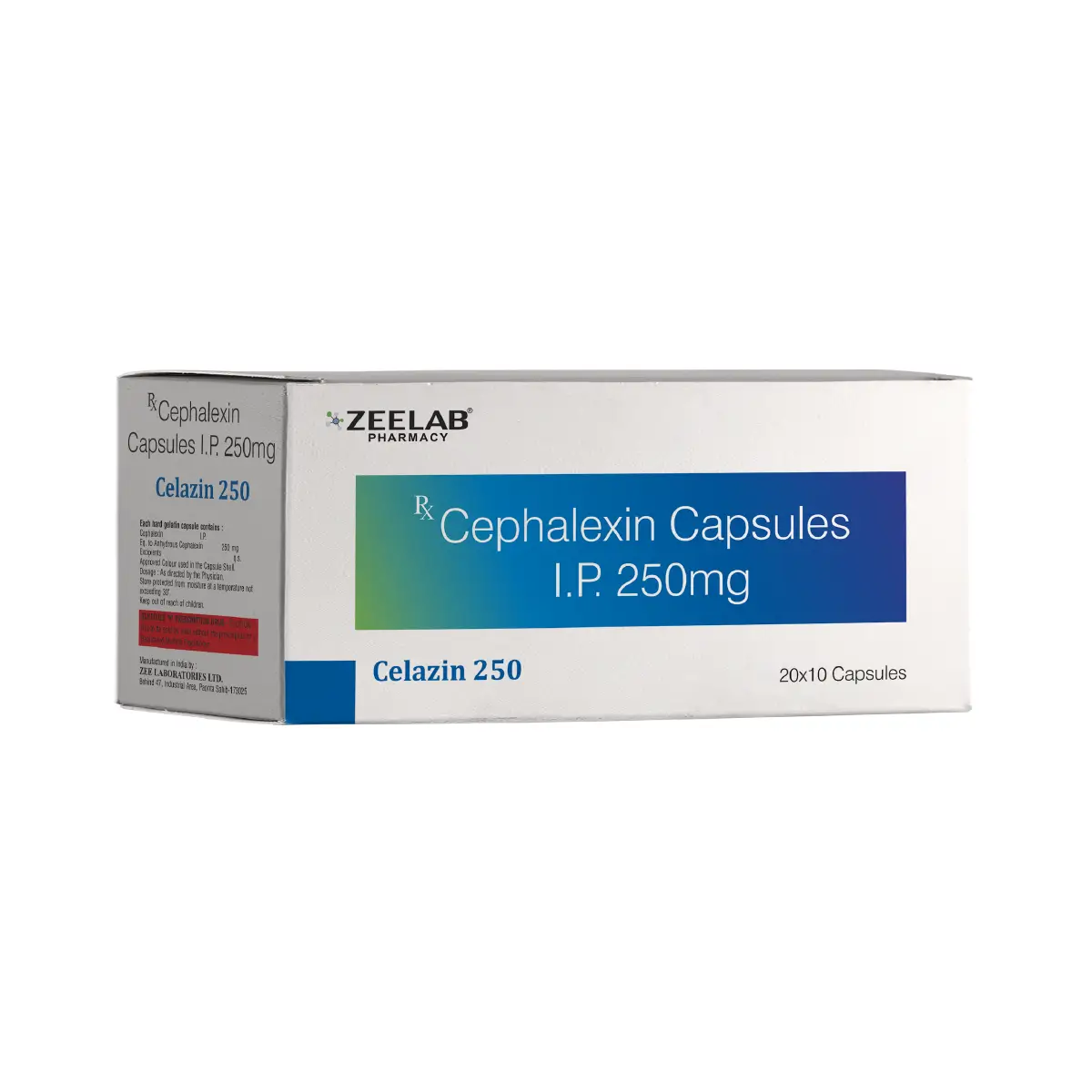 Celazin 250 Antibiotic Capsule