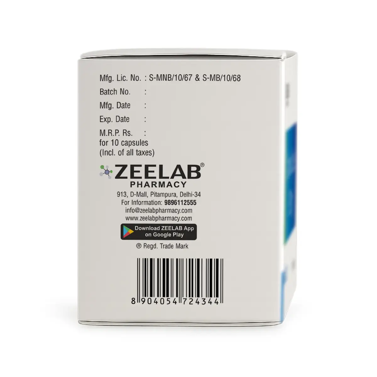 Celazin 250 Antibiotic Capsule
