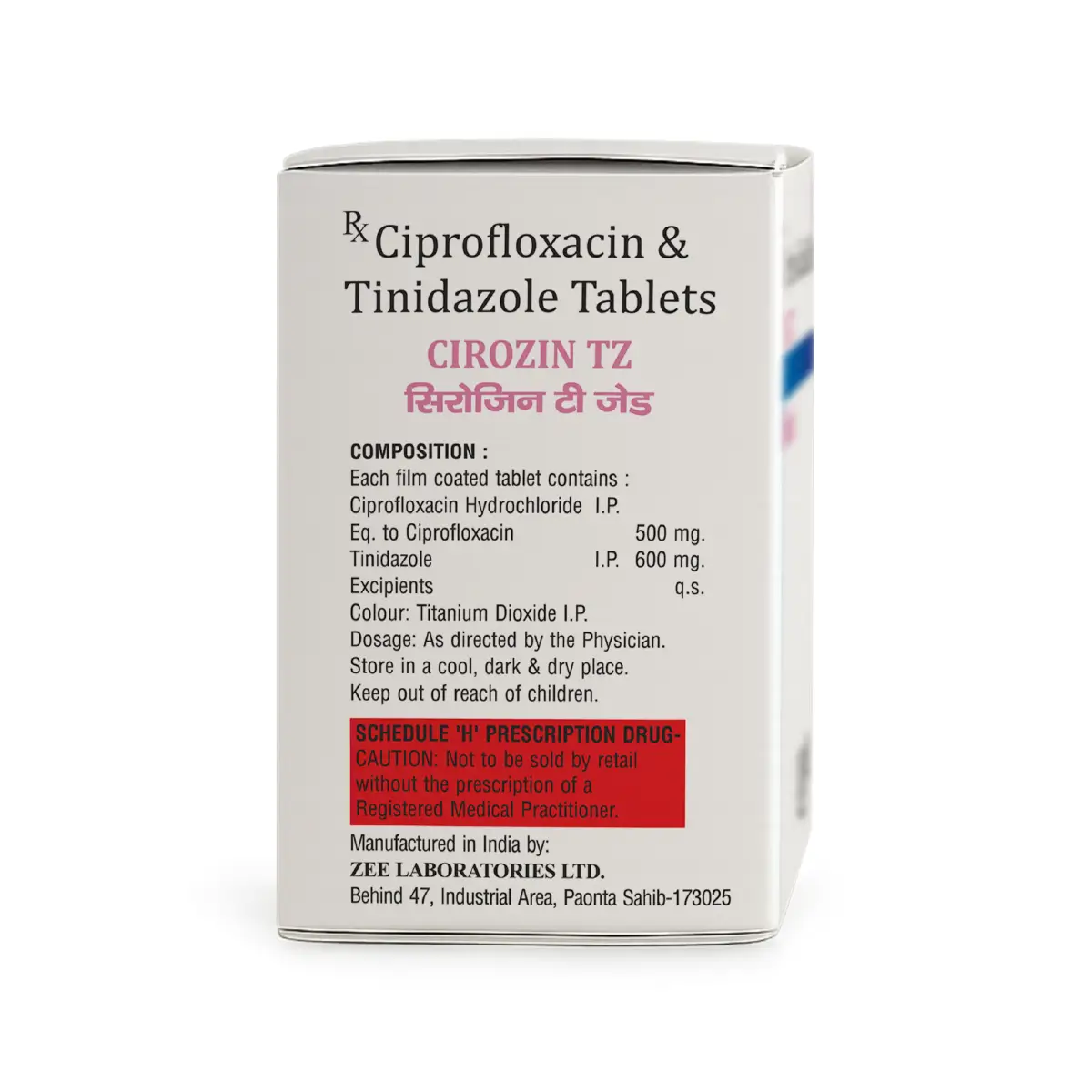 Cirozin TZ Antibiotic Tablet
