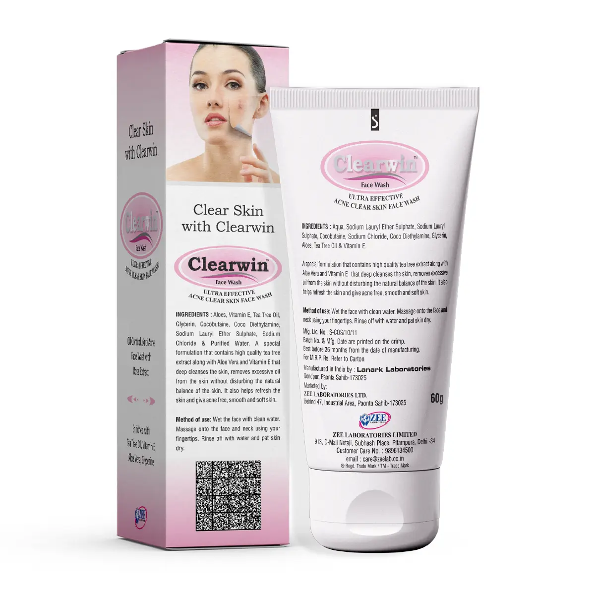 Clearwin Facewash 60gm