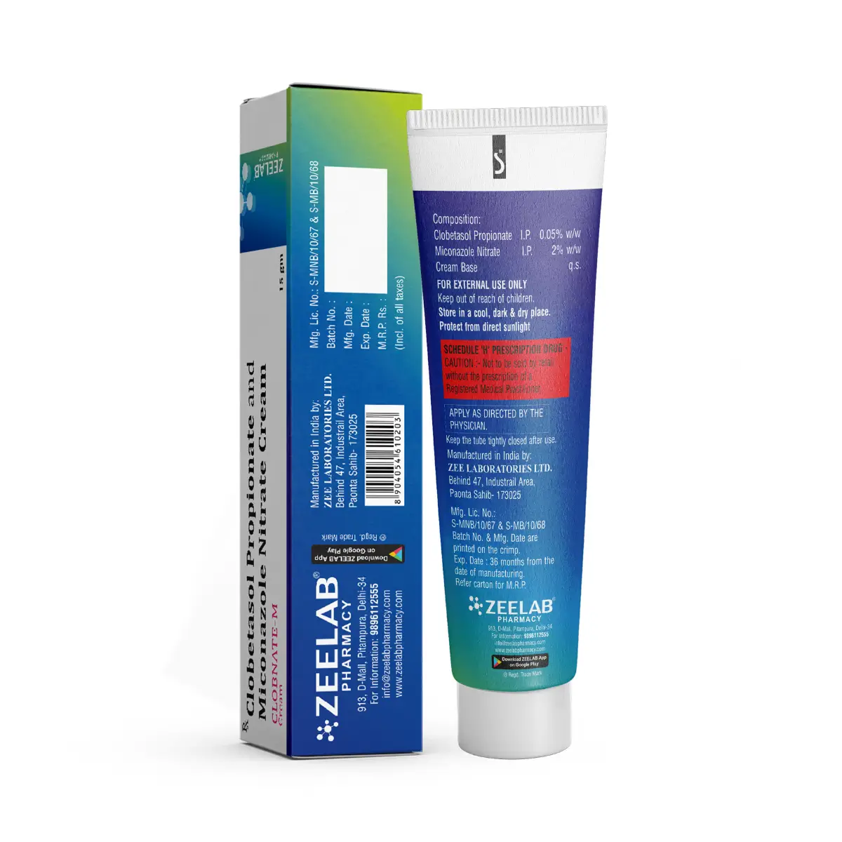 Clobnate M Skin Infections Cream