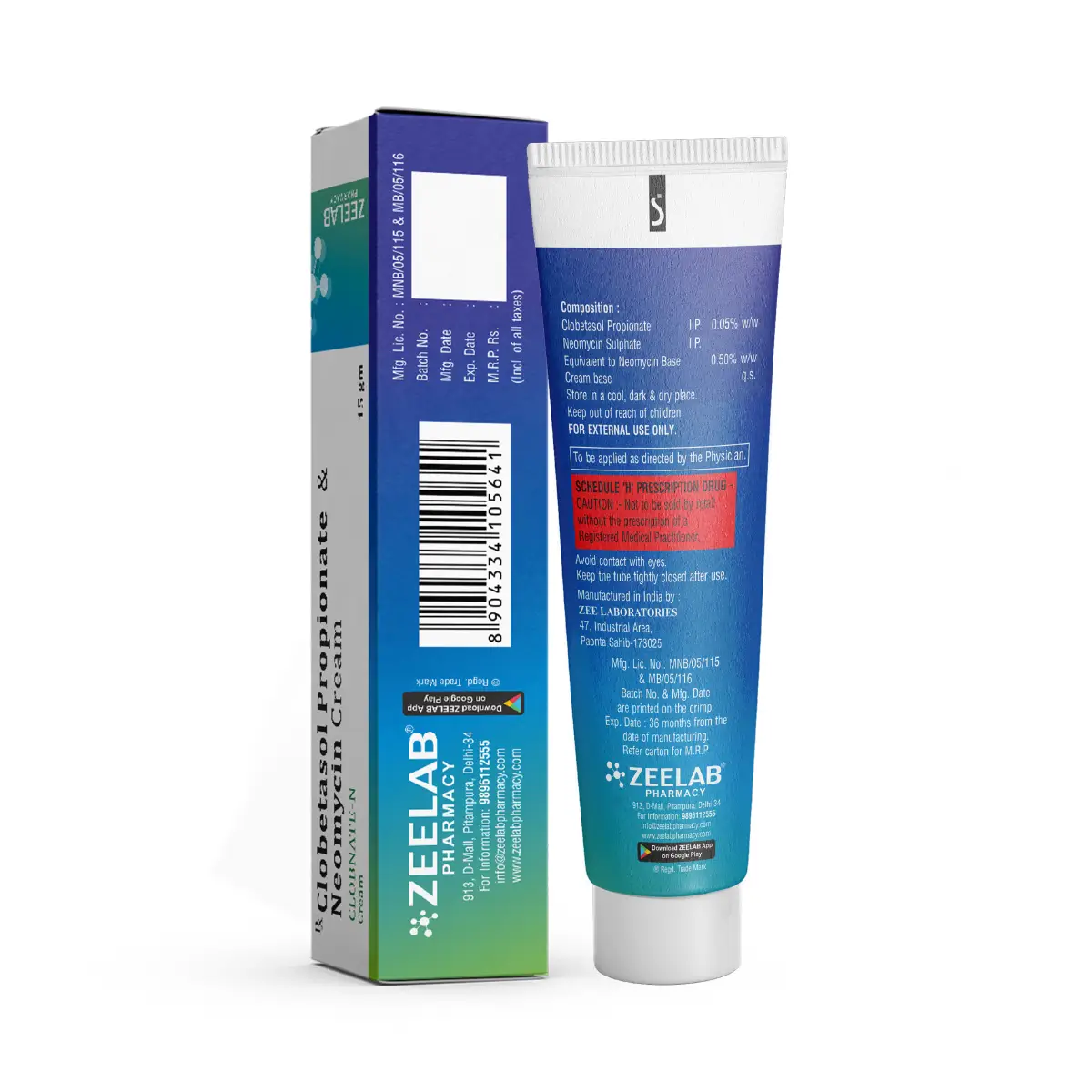 Clobnate N Skin Infections Cream