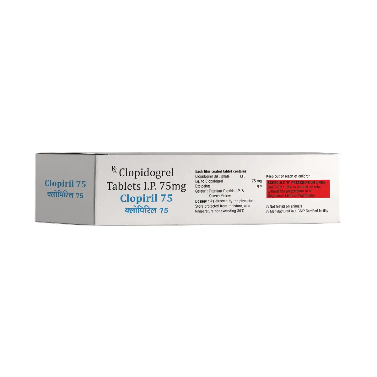 Clopiril 75 Antiplatelet Tablet