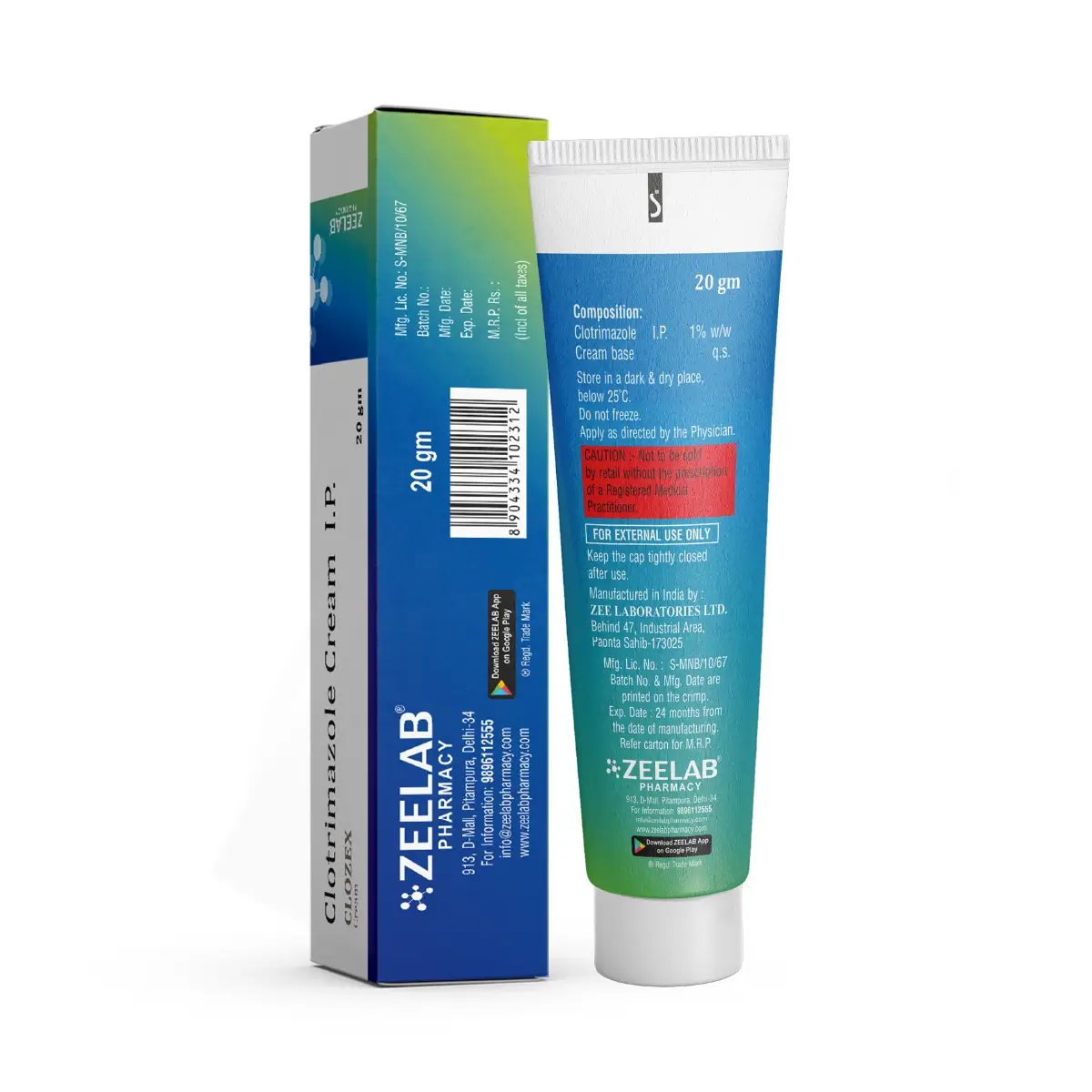 Clozex Antifungal Cream 20 gm