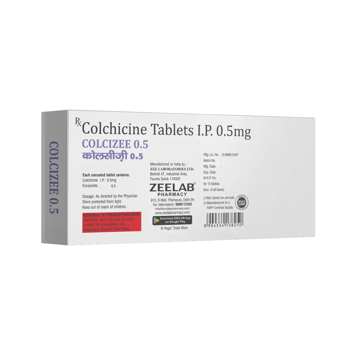 Colcizee 0.5 Tablet
