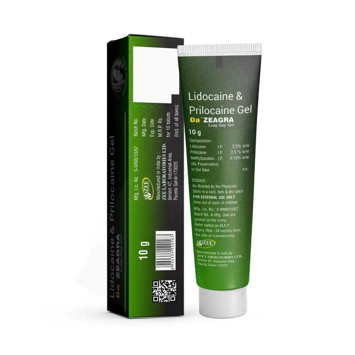 Da ZEAGRA Long Stay Gel