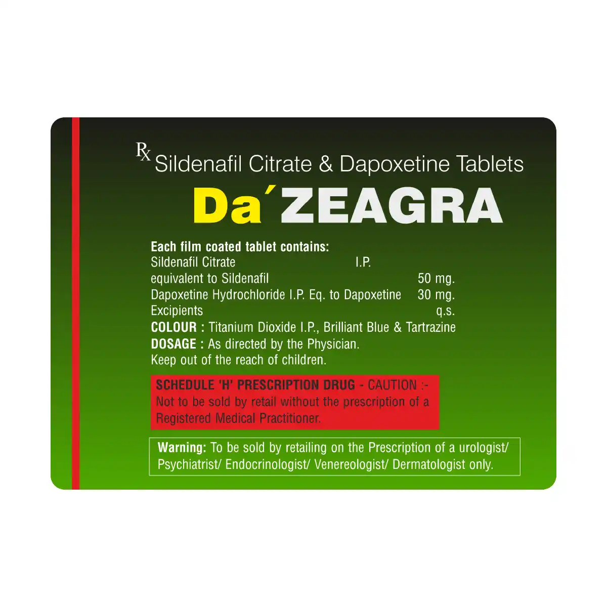 Da' ZEAGRA Tablet