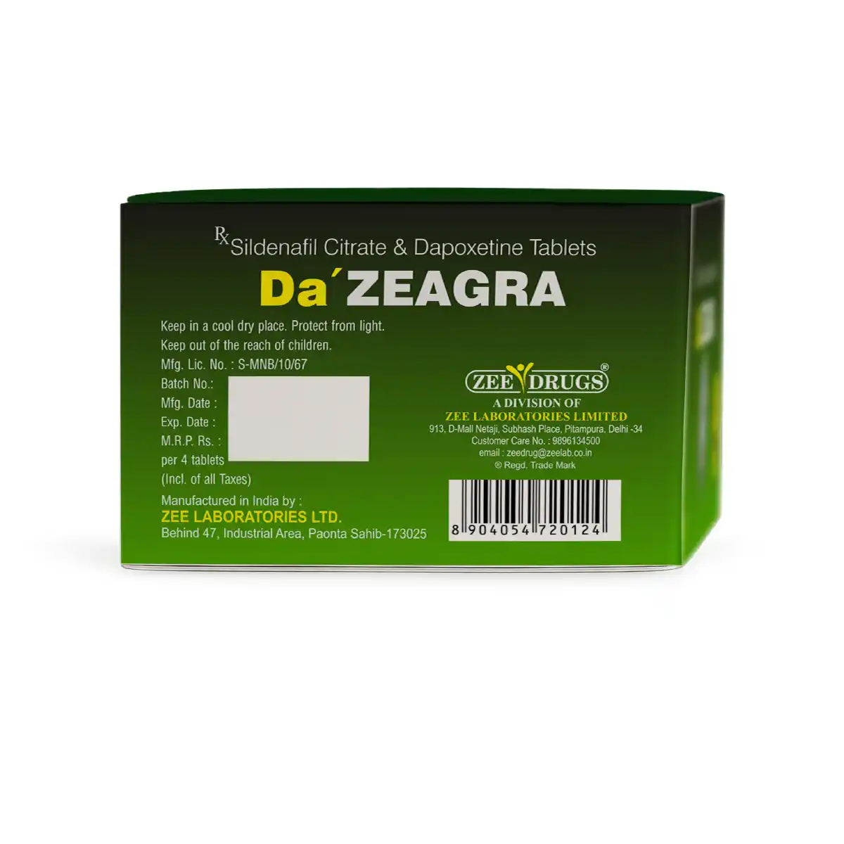 Da' ZEAGRA Tablet
