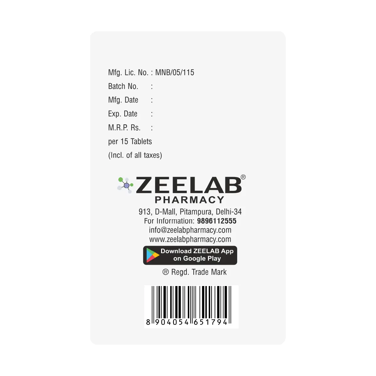 Daflozee 1000 Tablet