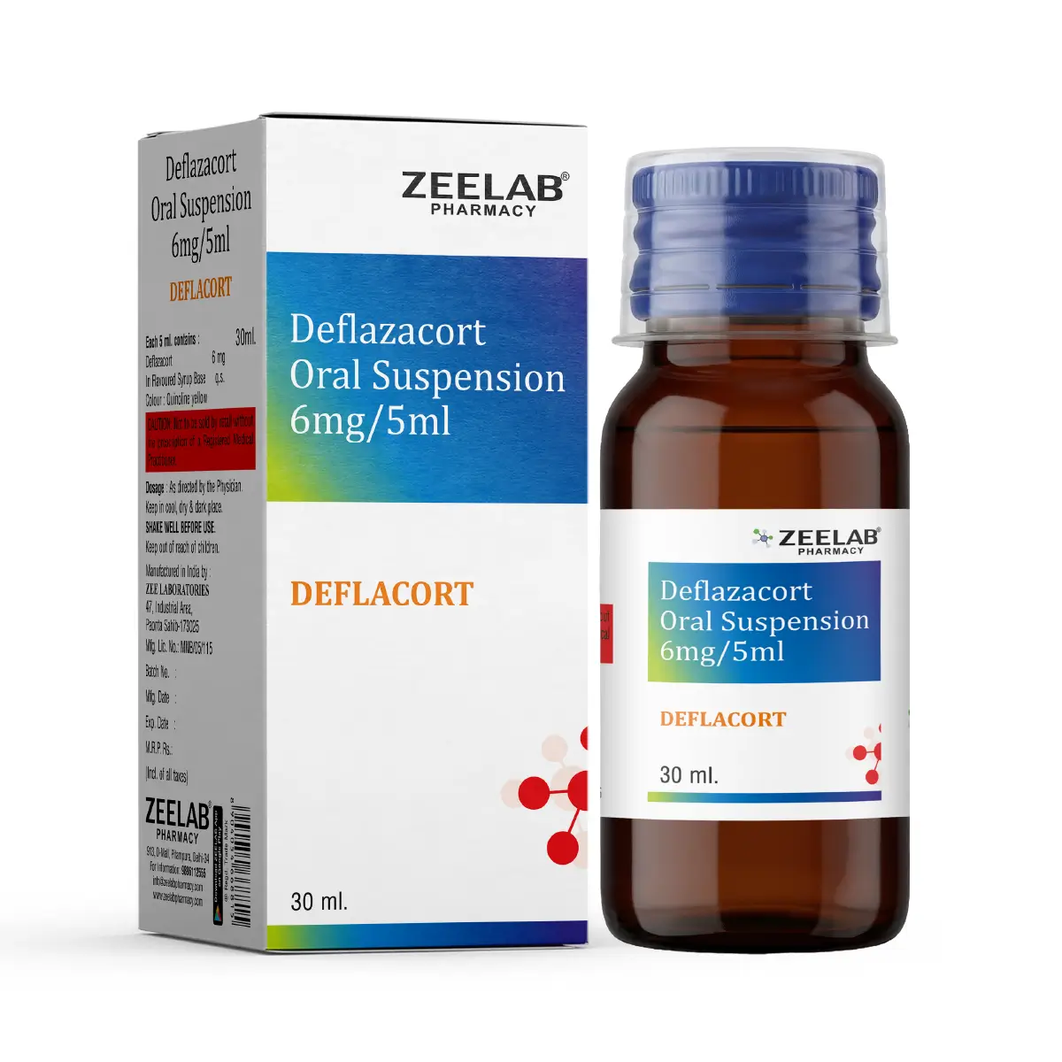Deflacort 6mg Oral Suspension