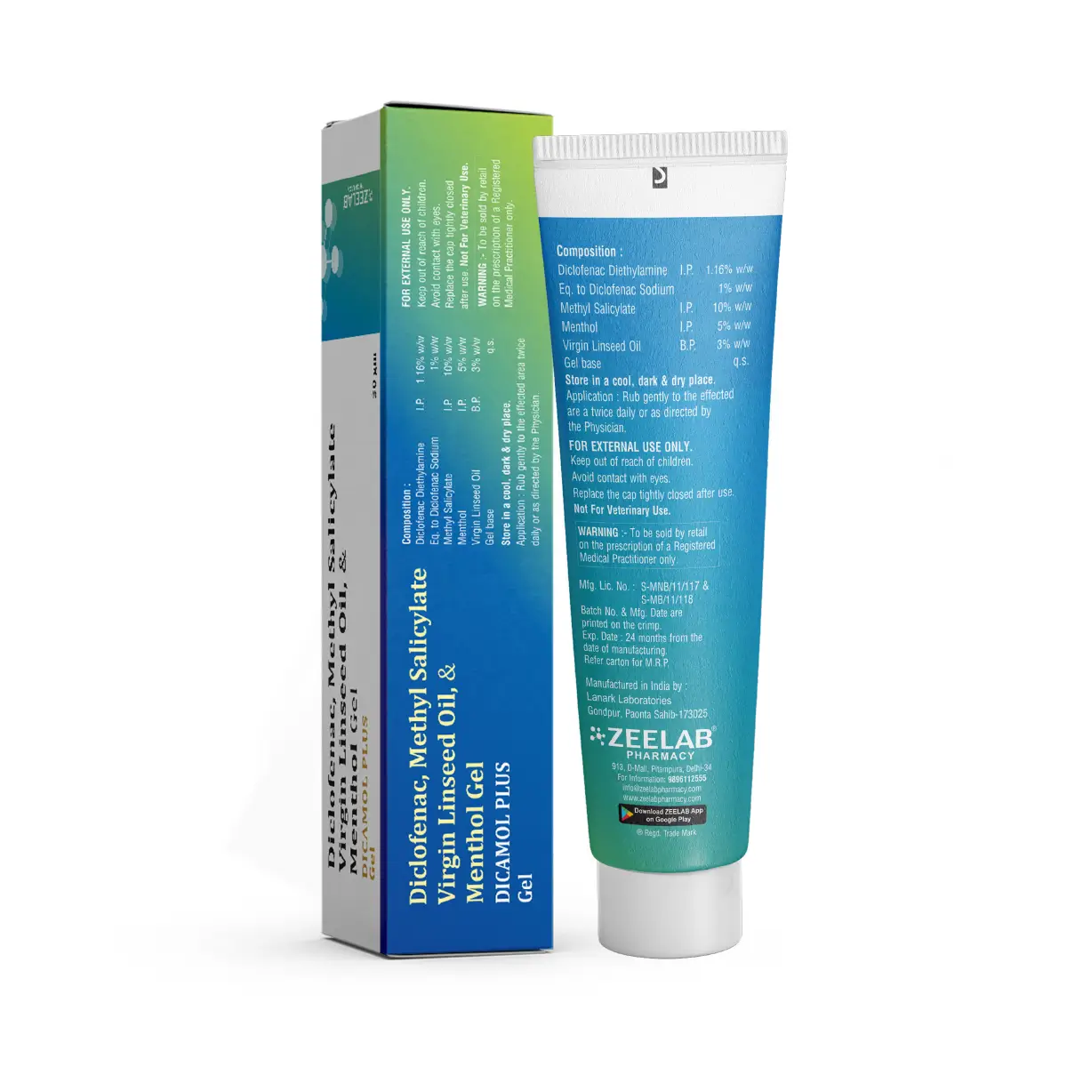 Dicamol Plus Gel 30gm