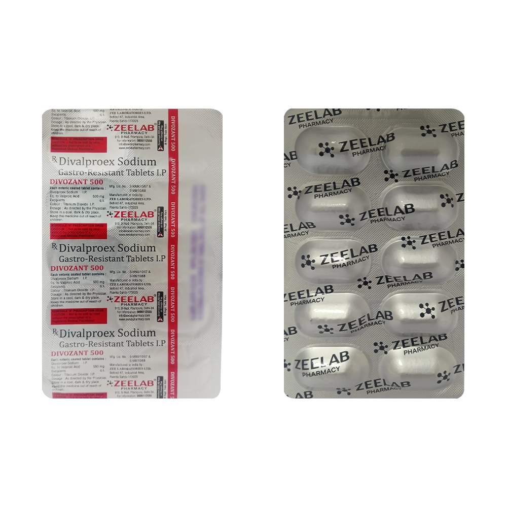 Divalproex 500mg Tablet