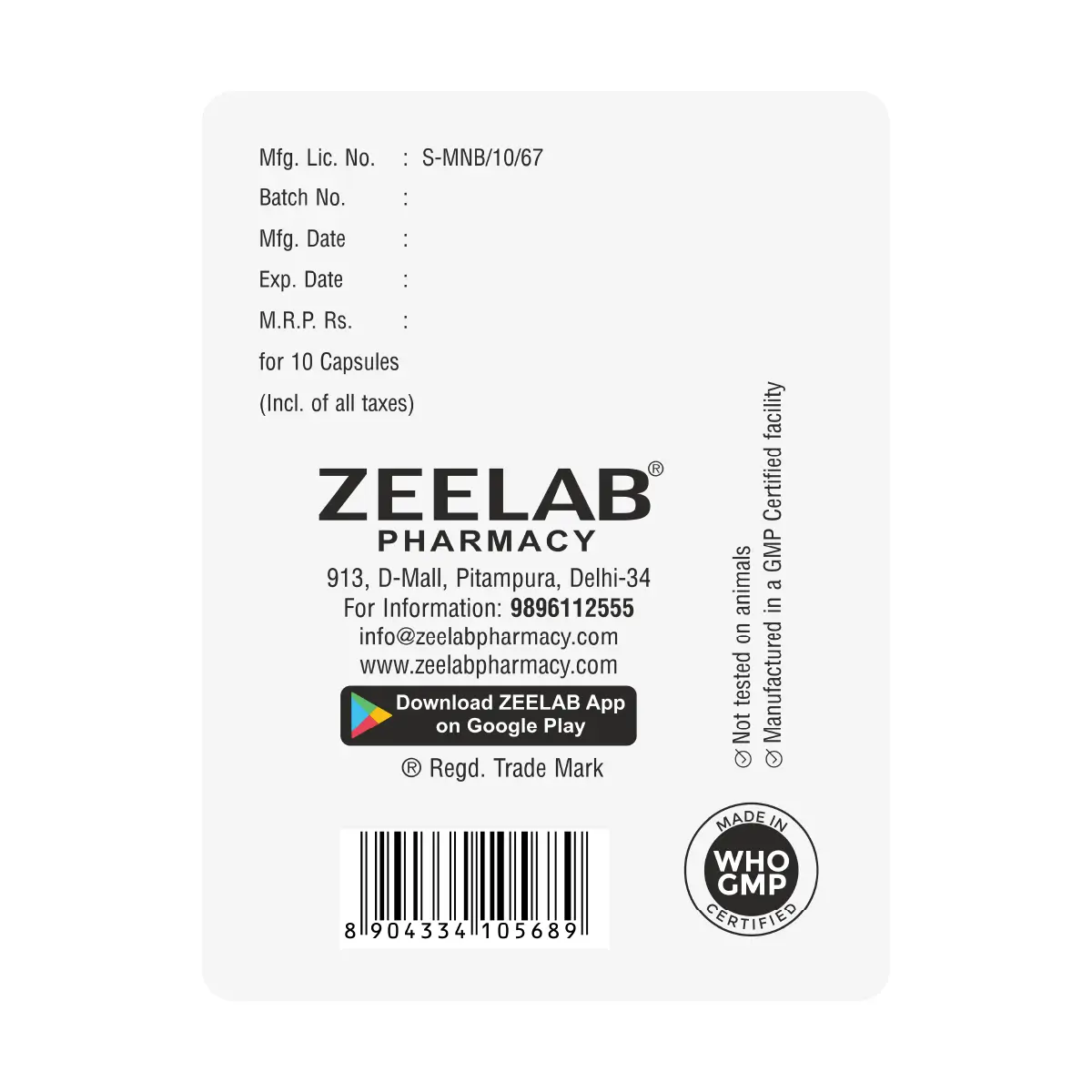 E Vitazem LC Soft Gel Capsule | Helps Boost Energy, Reduce Fatigue & Support Immunity