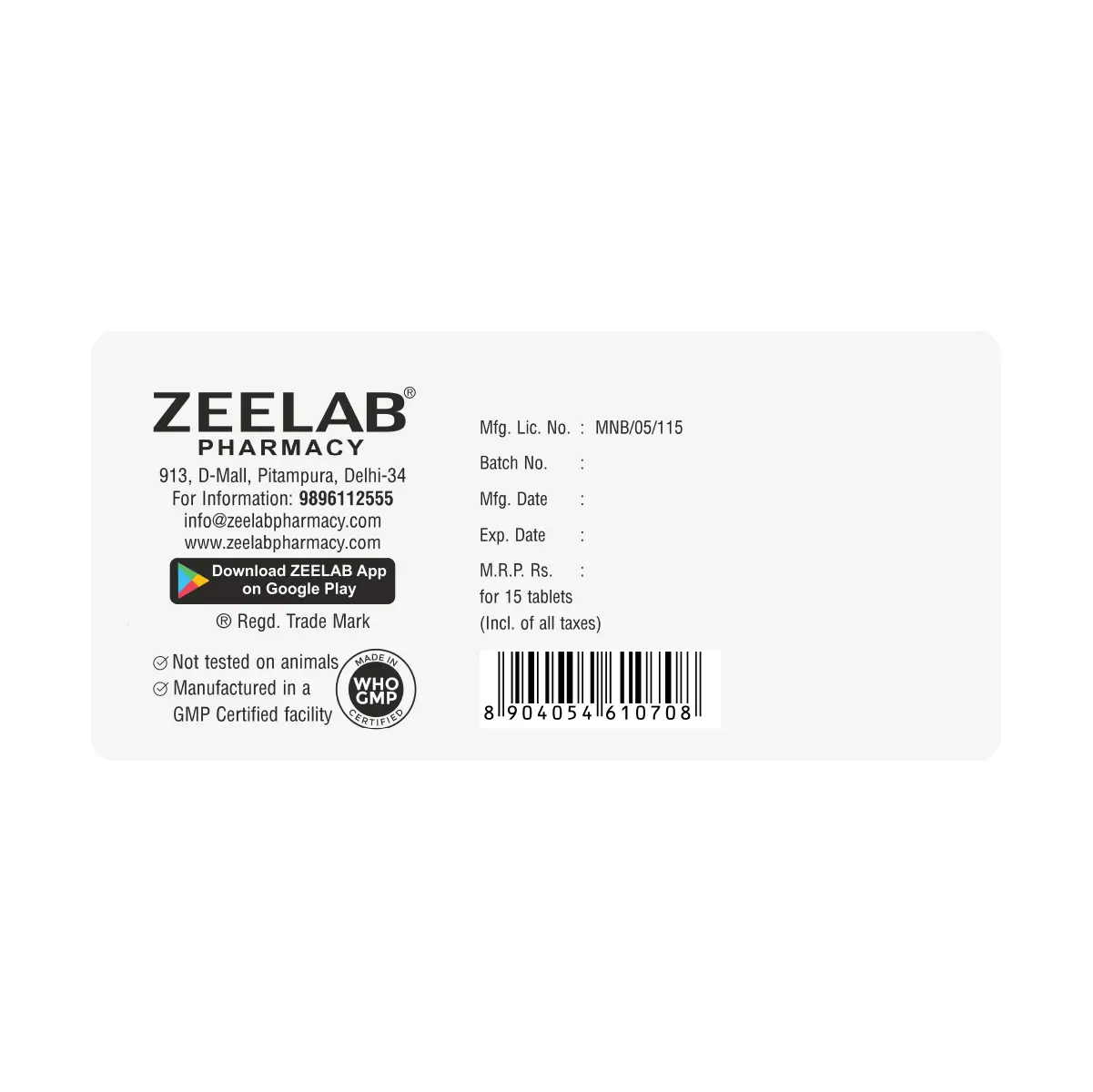 Ebatine M Tablet