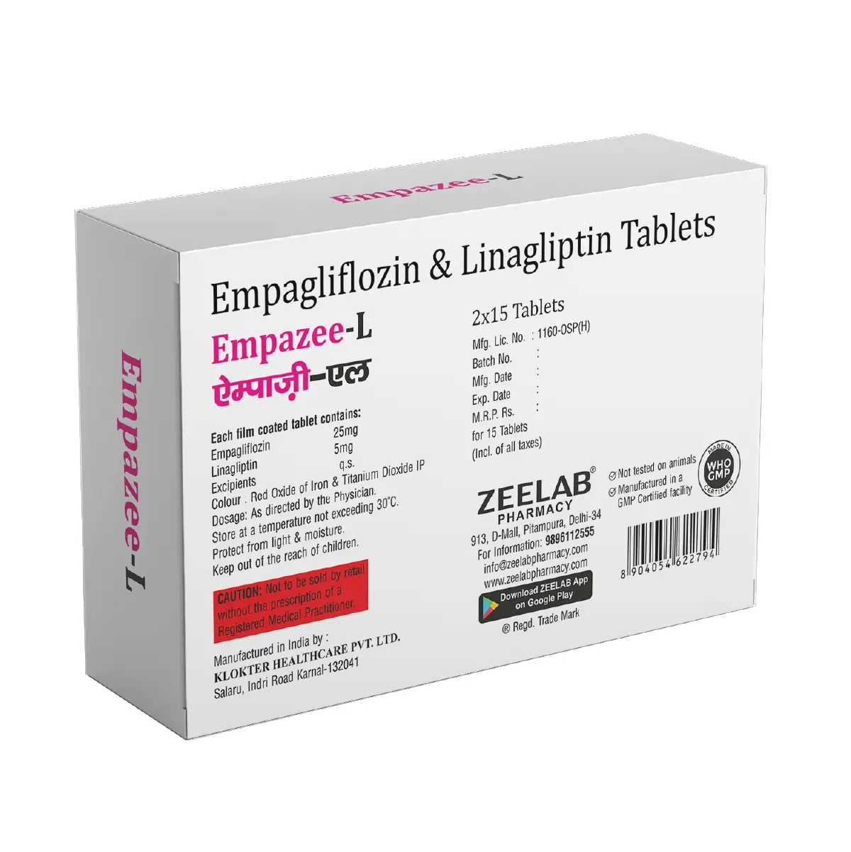 EMPAZEE L Tablet