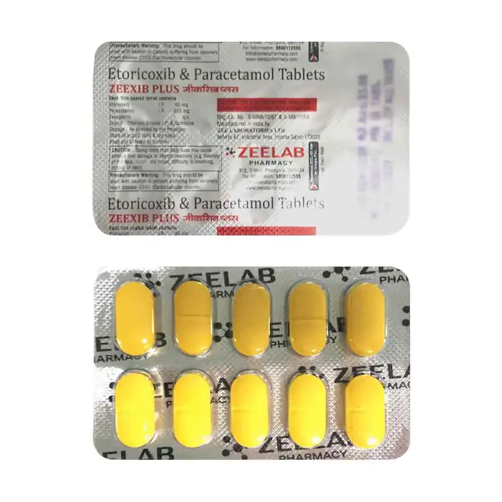 Zeexib Plus Pain Relief Tablet