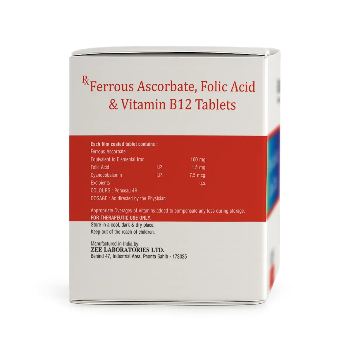 Feriext FA Iron Supplement Tablet | For Iron Deficiency & Anemia Support