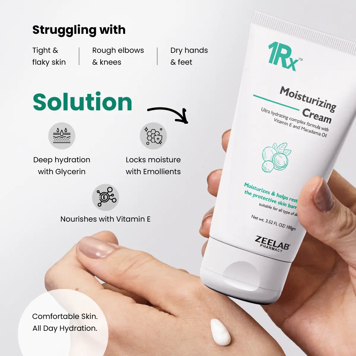 hydrating face and body cream