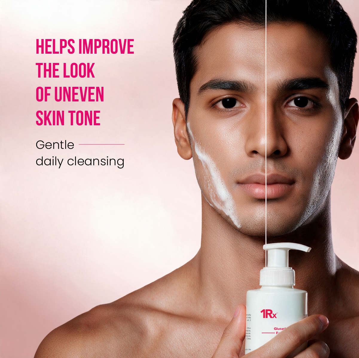 glutathione face wash with tranexamic acid