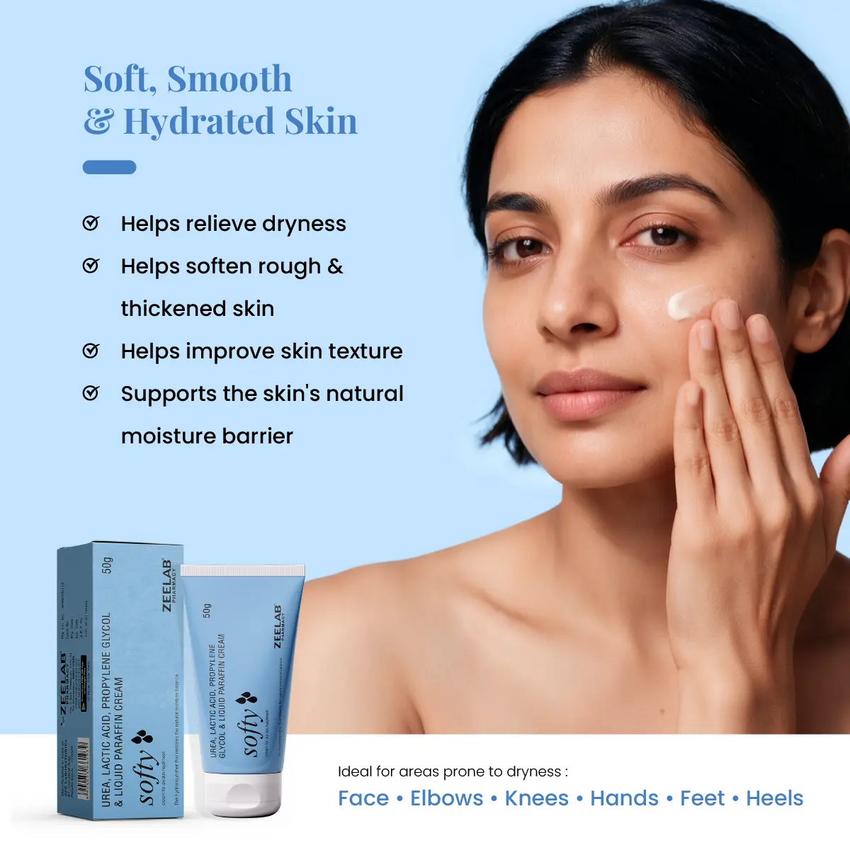 softy cream for rough skin