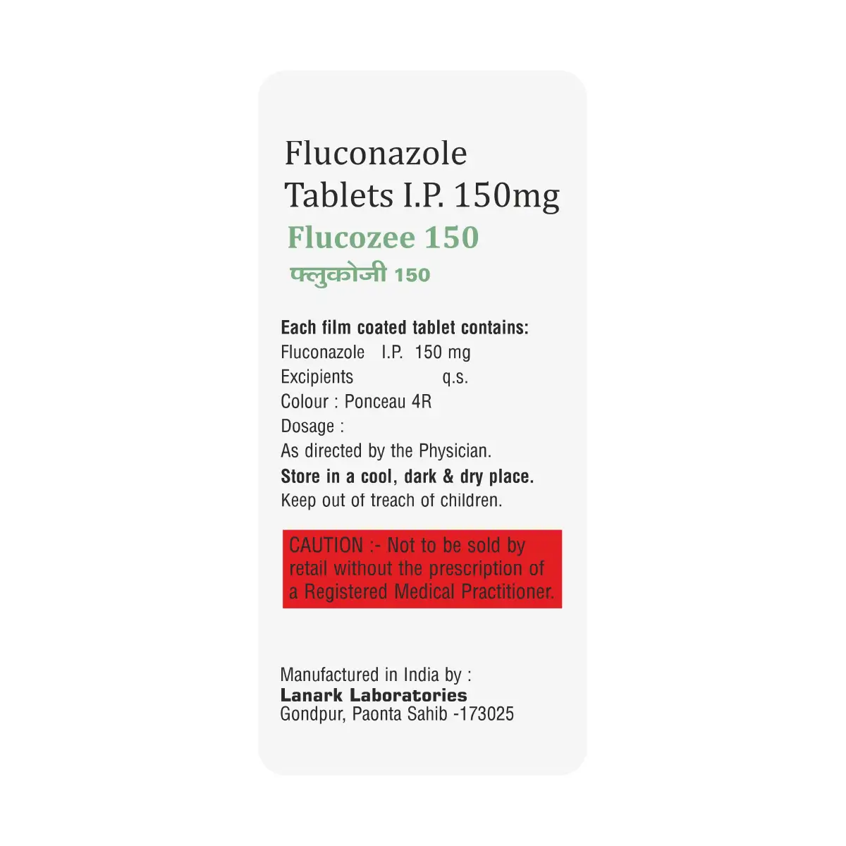 Flucozee 150 Antifungal Tablet