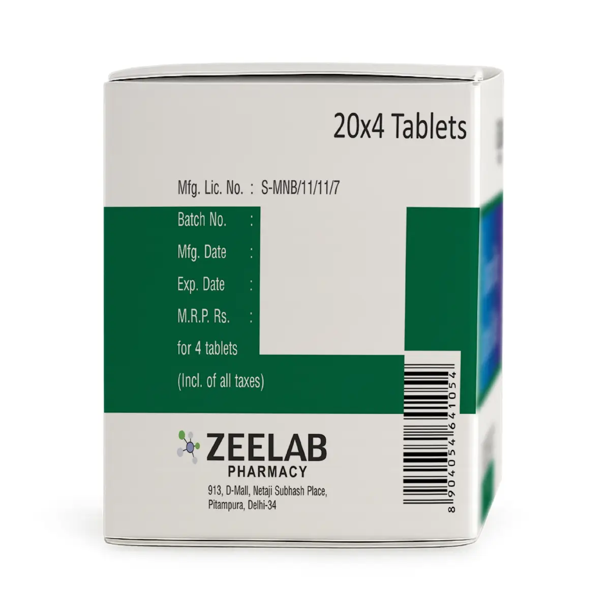 Flucozee 50 DT Antifungal Tablet