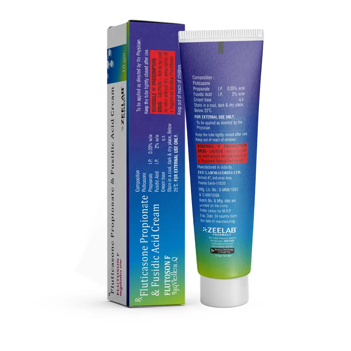 Flutoson F Skin Infections Cream