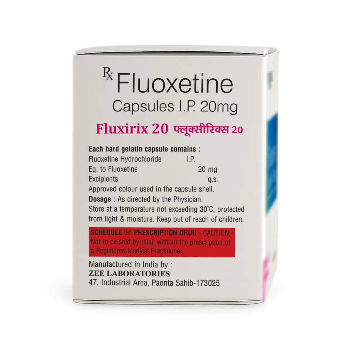 Fluxirix 20 Antidepressant Capsules