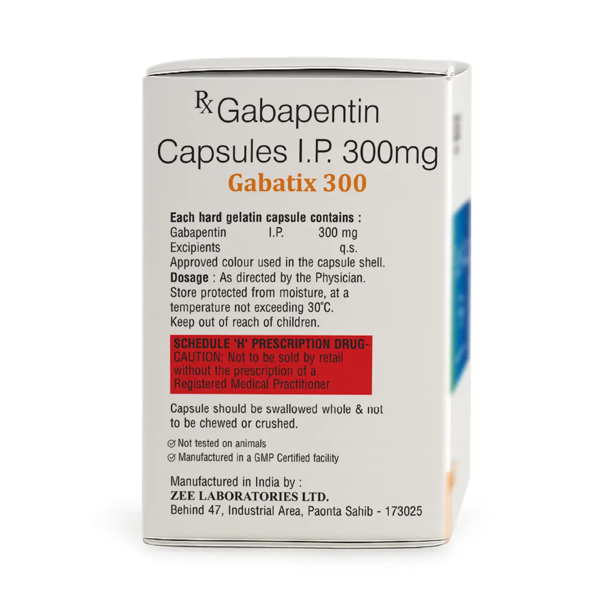 Gabatix 300 Anticonvulsant Capsule