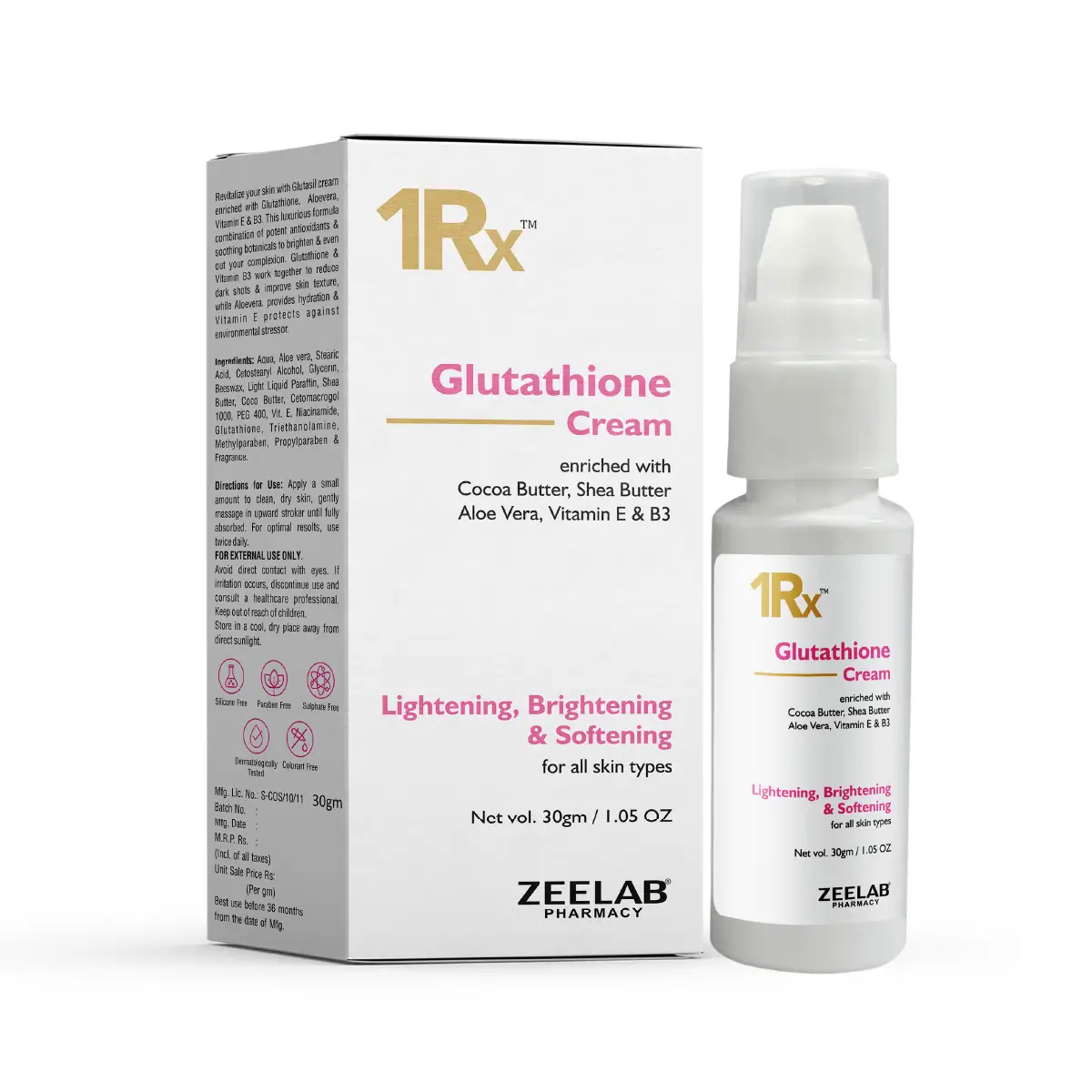 1RX Glutathione Cream