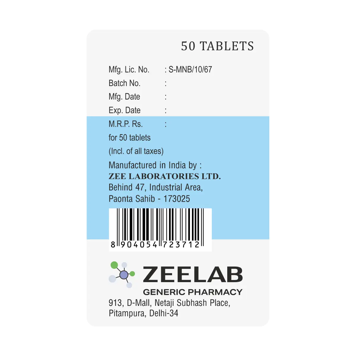 Glyrate 6.4 Tablet