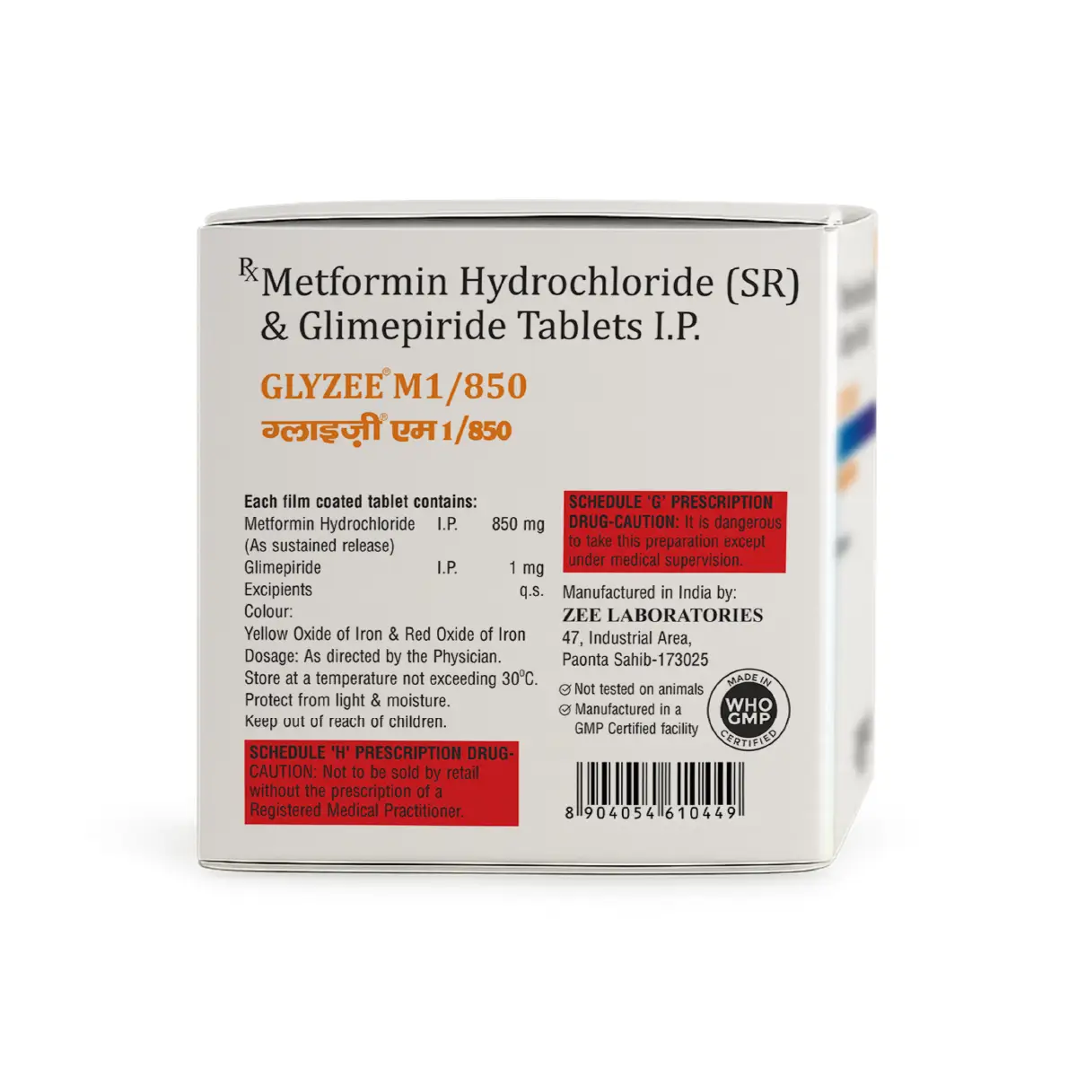 Glyzee M1 850 Tablet