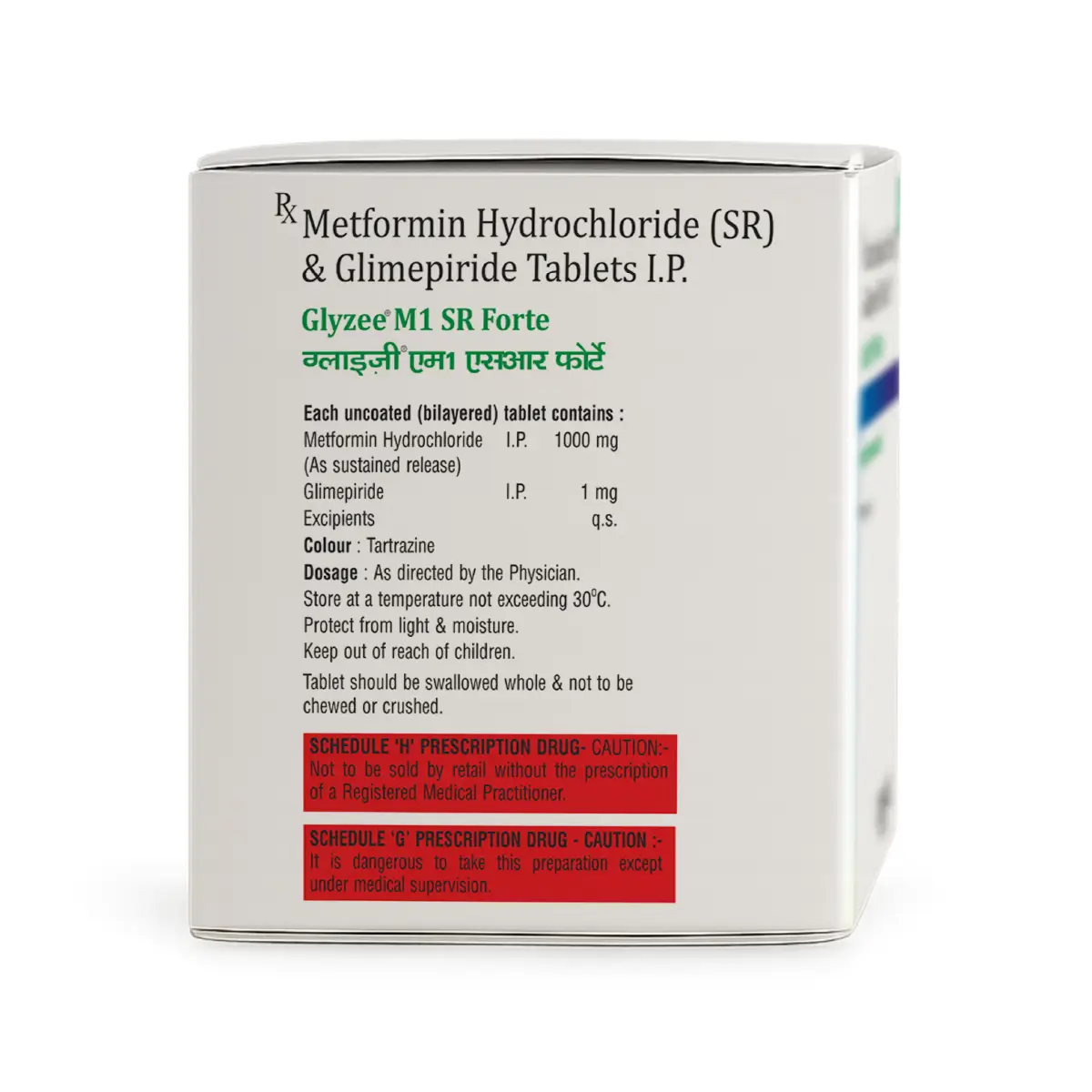 Glyzee M1 SR Forte Tablet