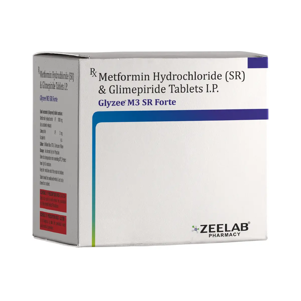 Glyzee M3 SR Forte Tablet