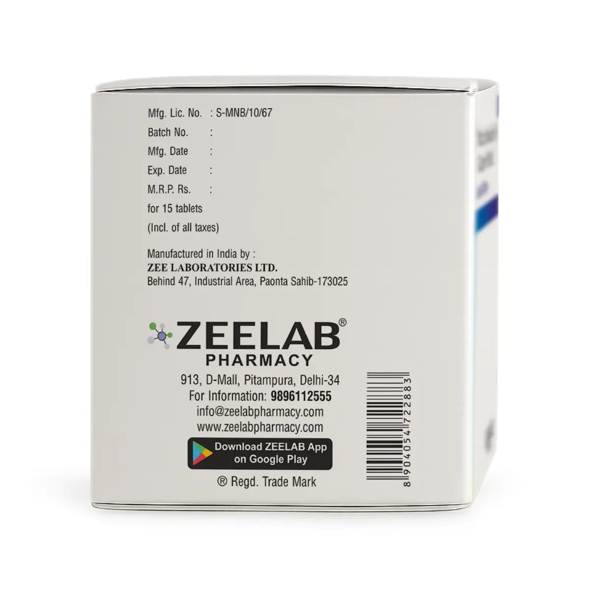 Glyzee M3 SR Forte Tablet