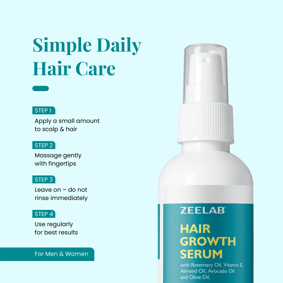 Zeelab Hair Growth Serum 100ml