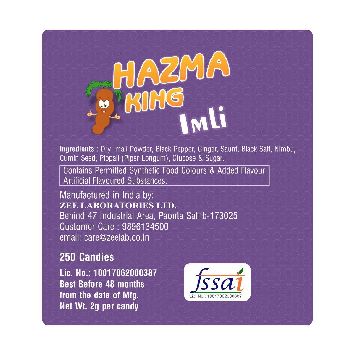 NatureXprt Hazma King Imli Candy