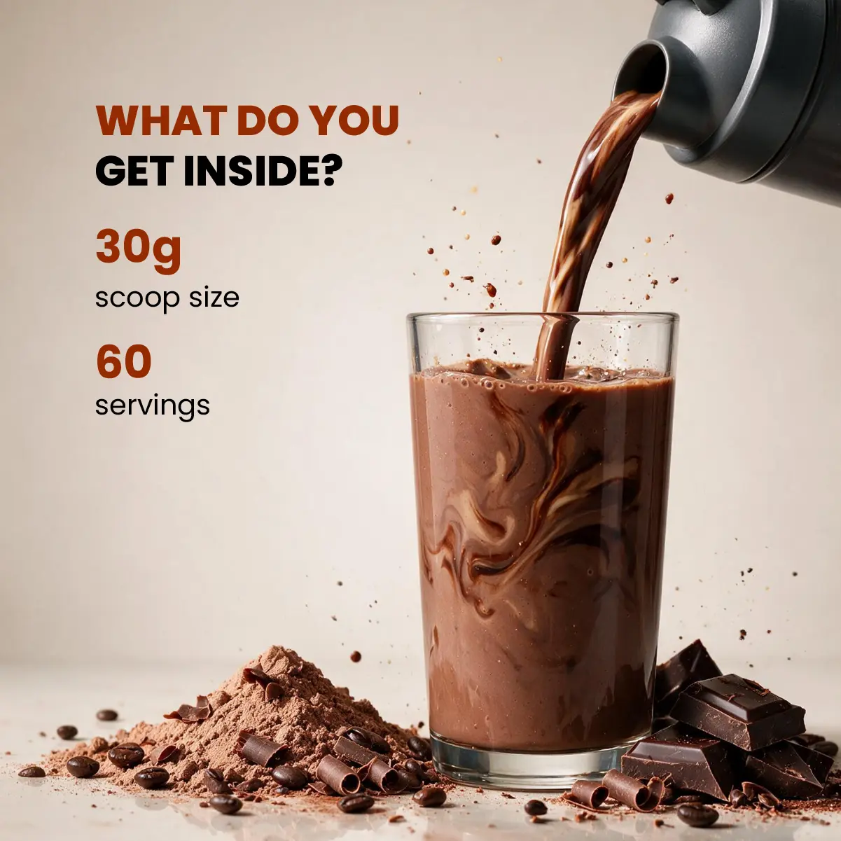 HERO 100% Whey Protein Isolate - Cafe Mocha 