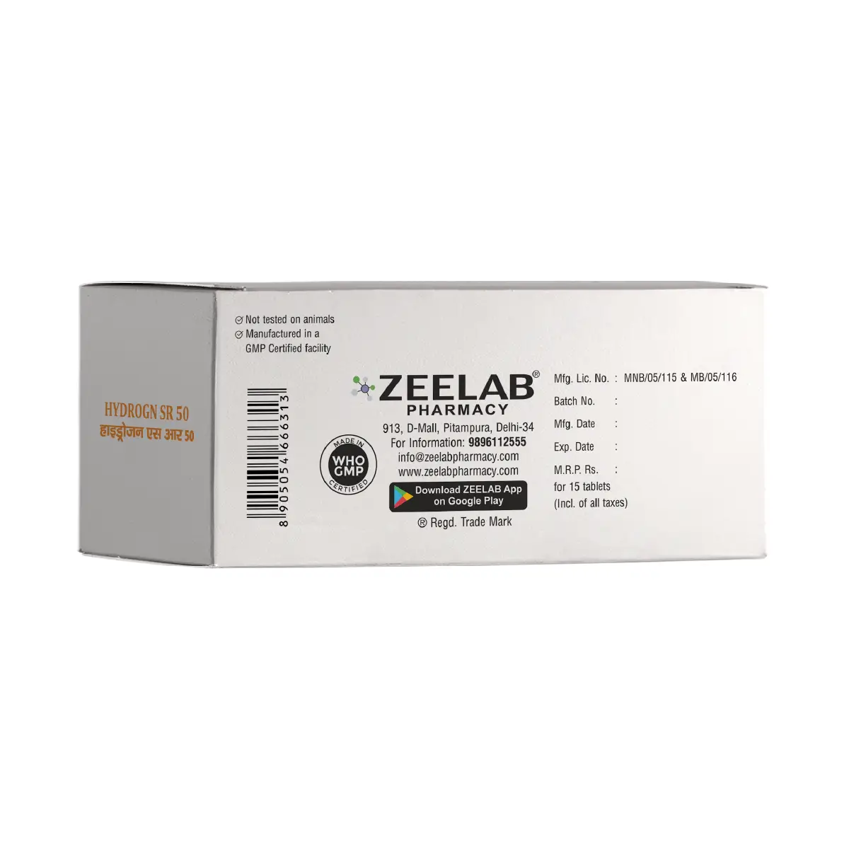 Hydrogn SR 50 Tablet