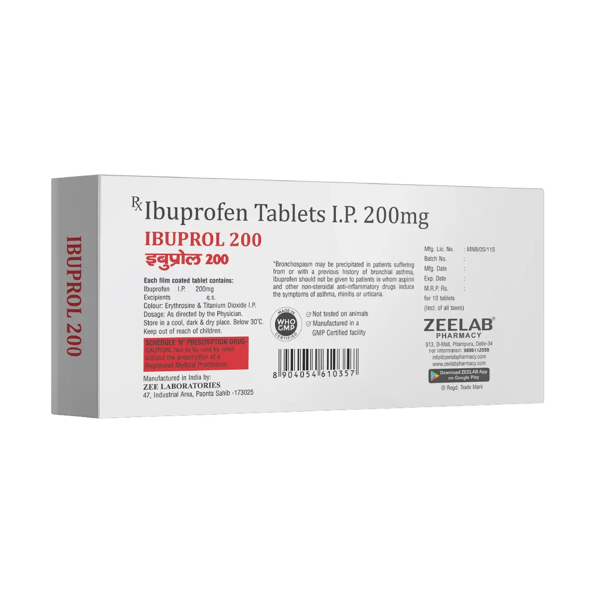 Ibuprol 200 Tablet