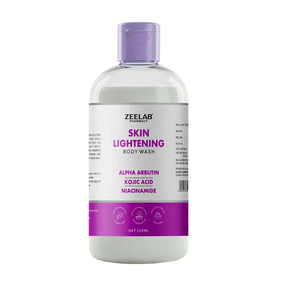 Kojic Acid Body Wash With Alpha Arbutin and Niacinamide 250ml