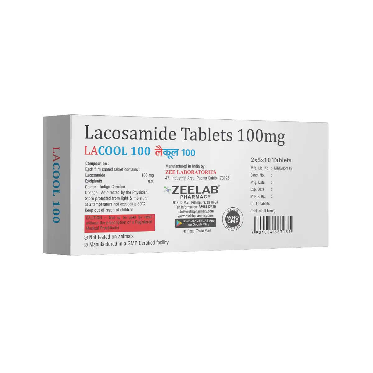 Lacool 100 Tablet