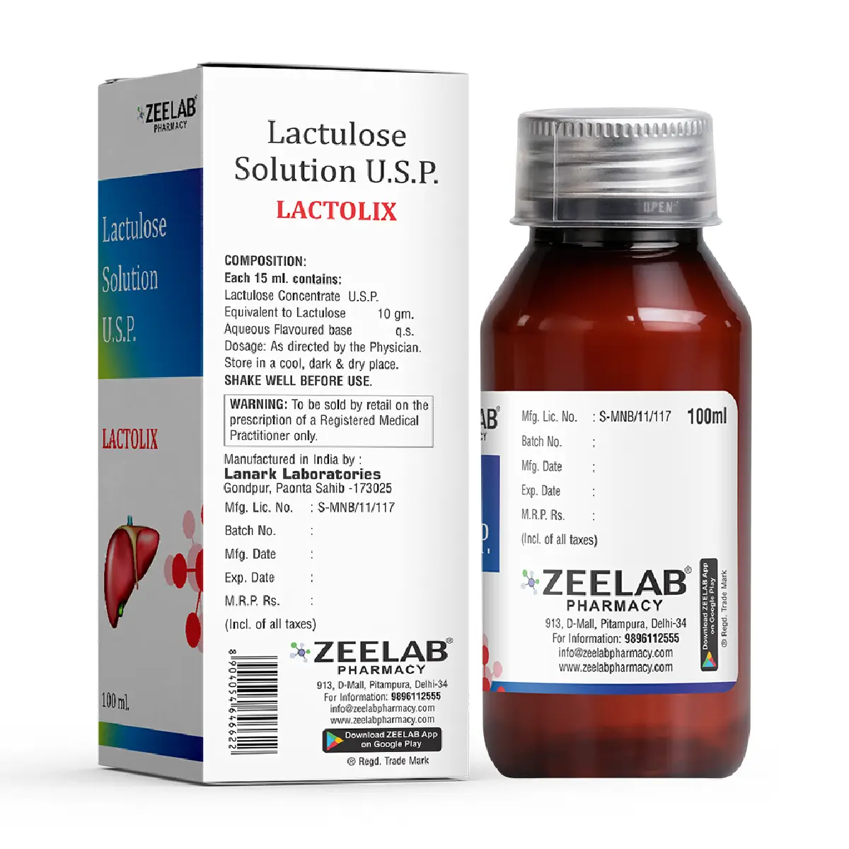 Lactolix Solution 100ml