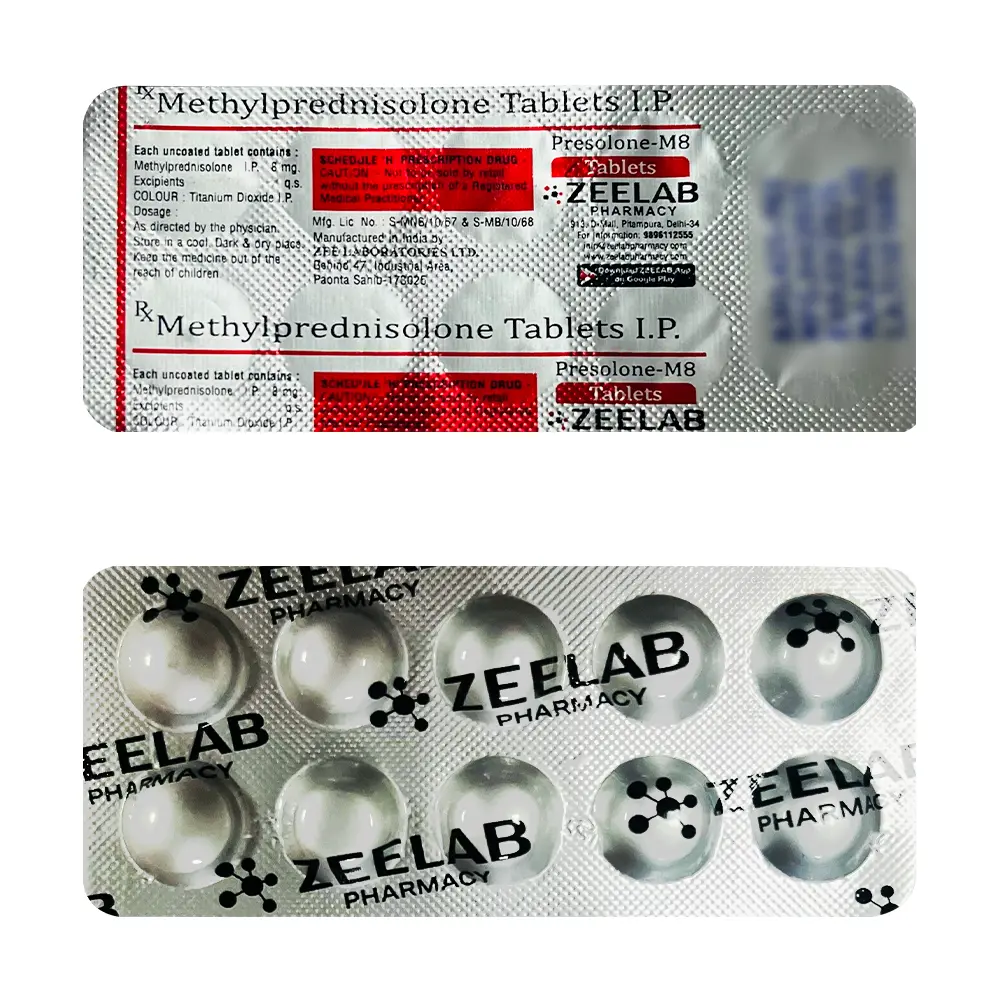 methylprednisolone 8mg tablet
