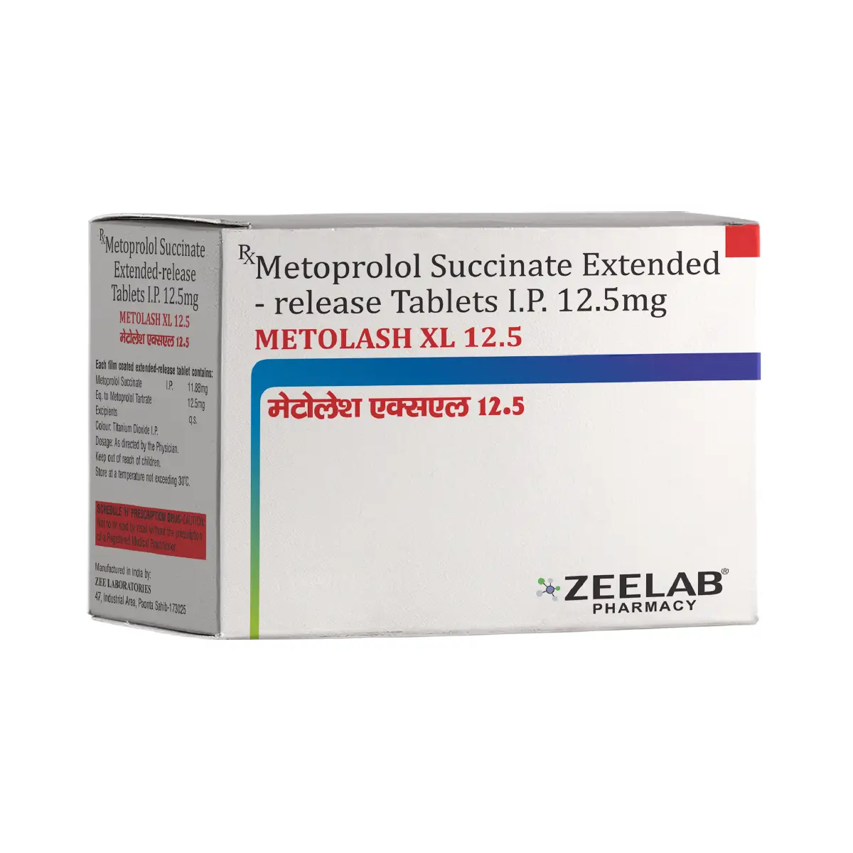 Metolash XL 12.5 Tablet