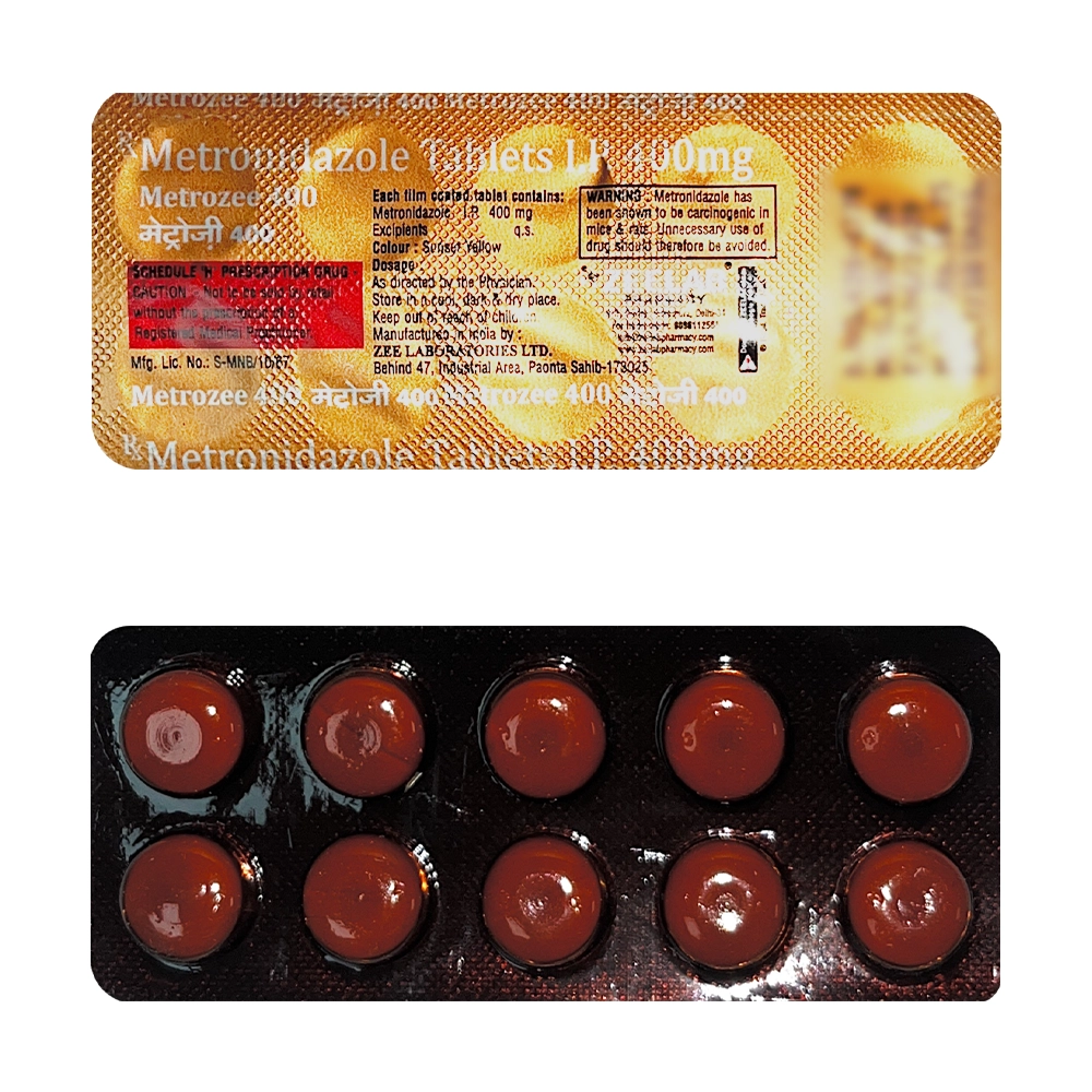 Metronidazole 400mg Tablet